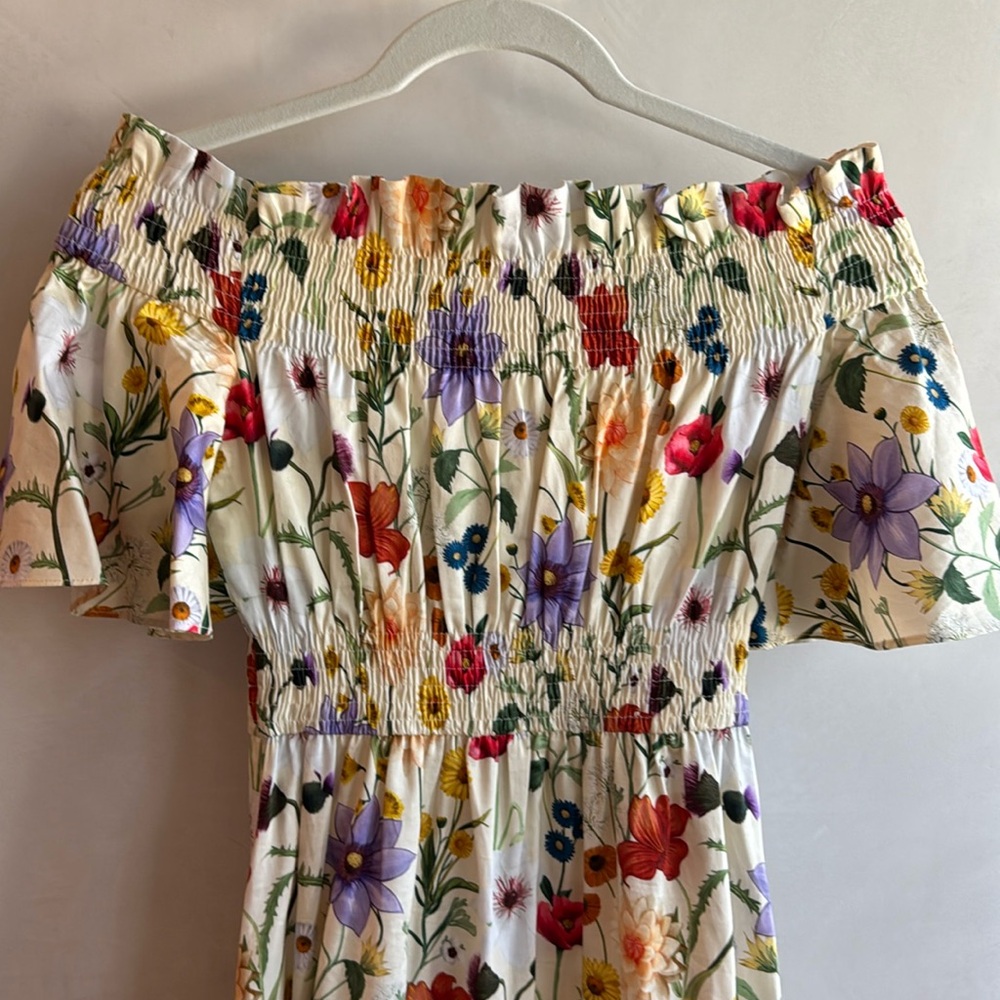 Gorgeous of the shoulder dress.